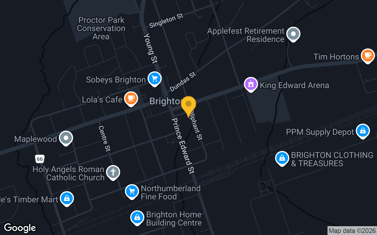 Map of The Smokehouse Eatery and Pub