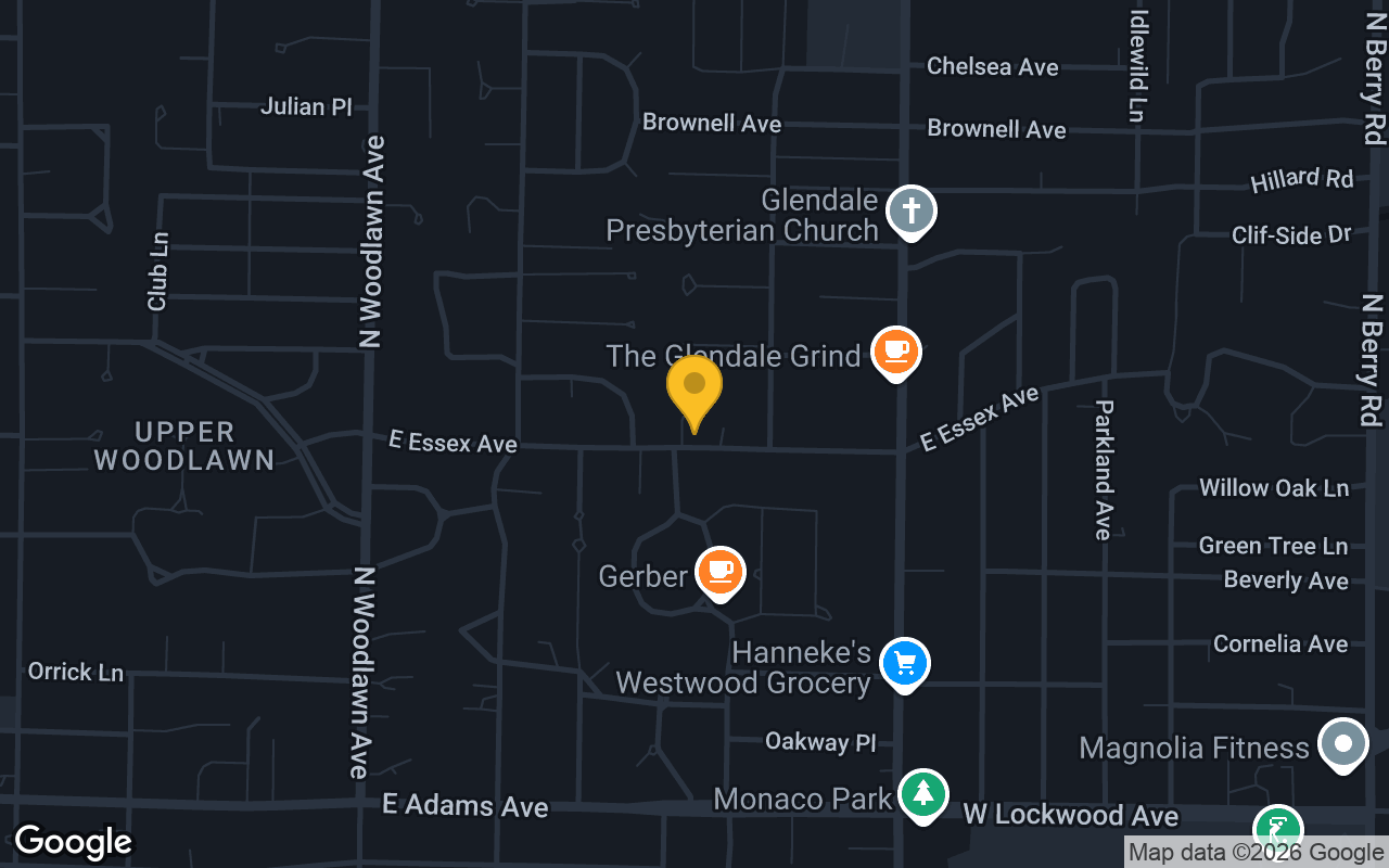 Map of Thrasher Home