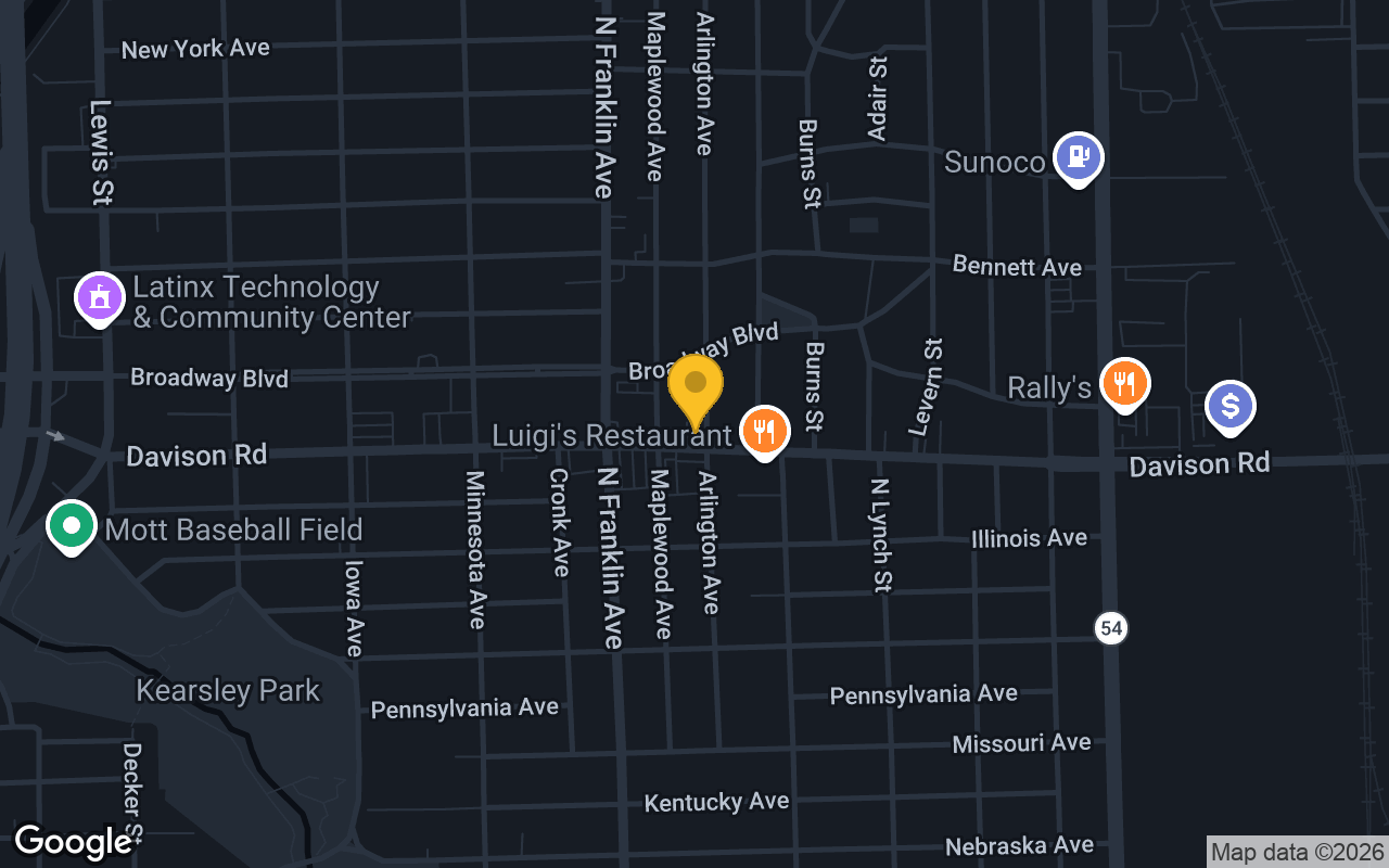 Map of Tim and Paula's Chillys
