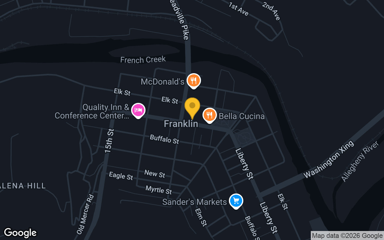Map of Trails to Ales Brewery