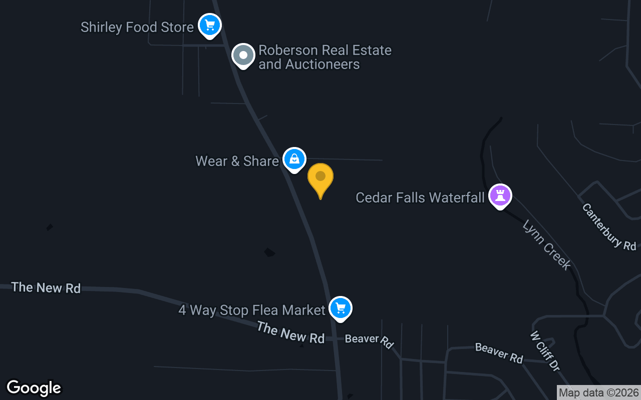 Map of VFW POST 4513