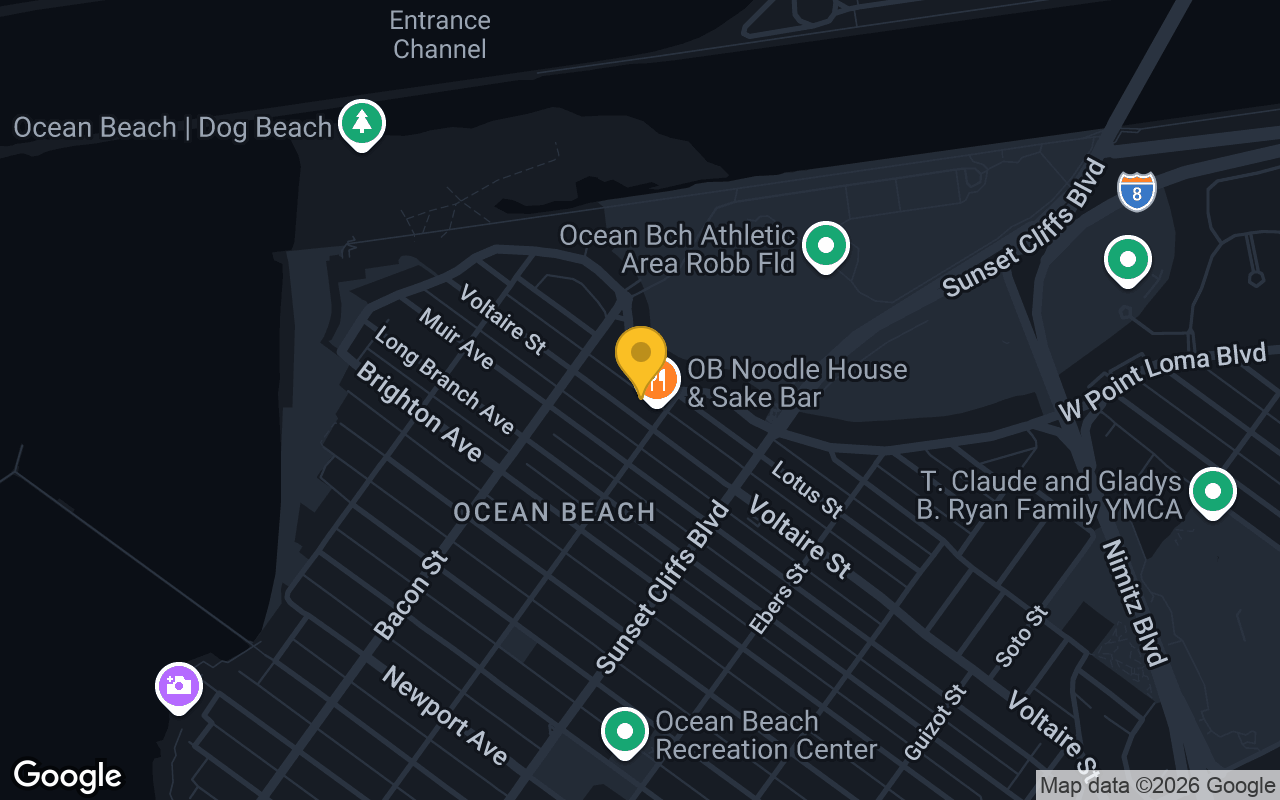 Map of Voltaire Beach House