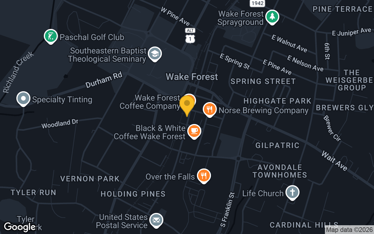 Map of White Street Brewing Company
