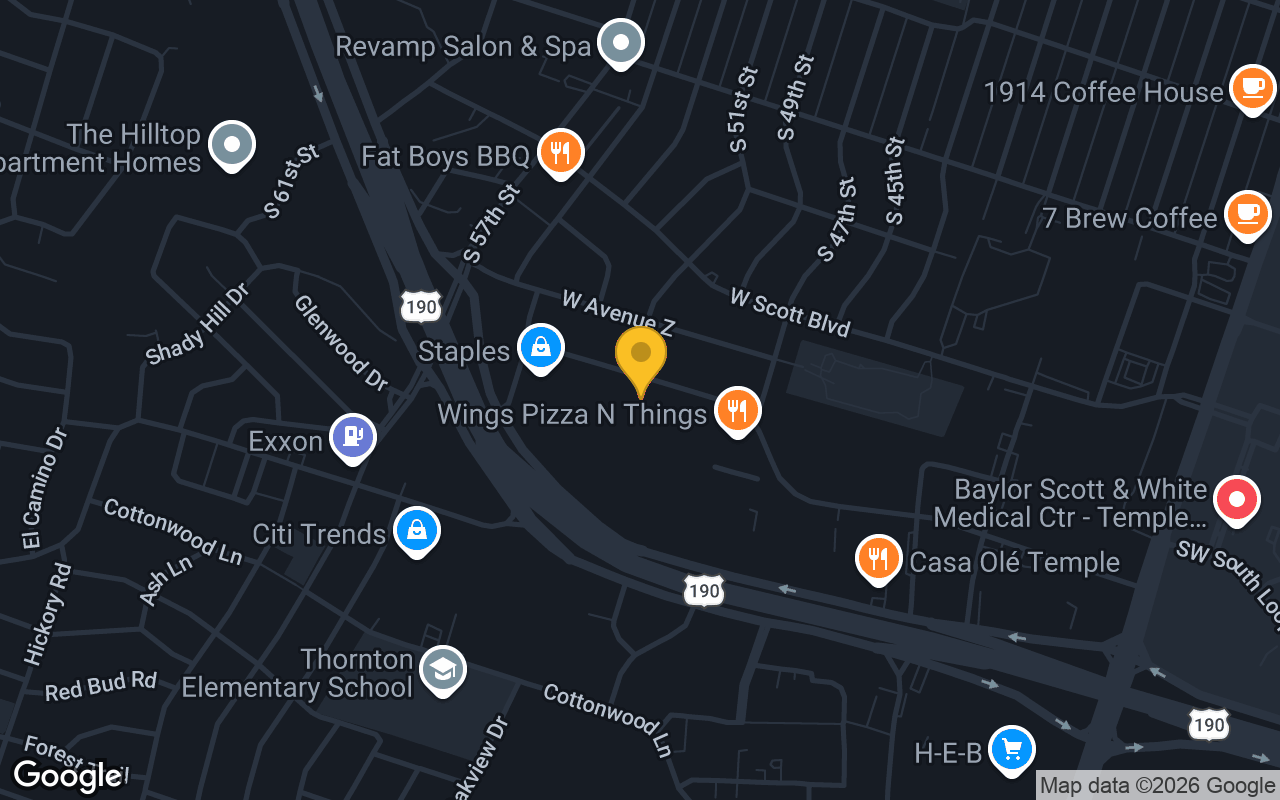 Map of Wings Pizza N Things
