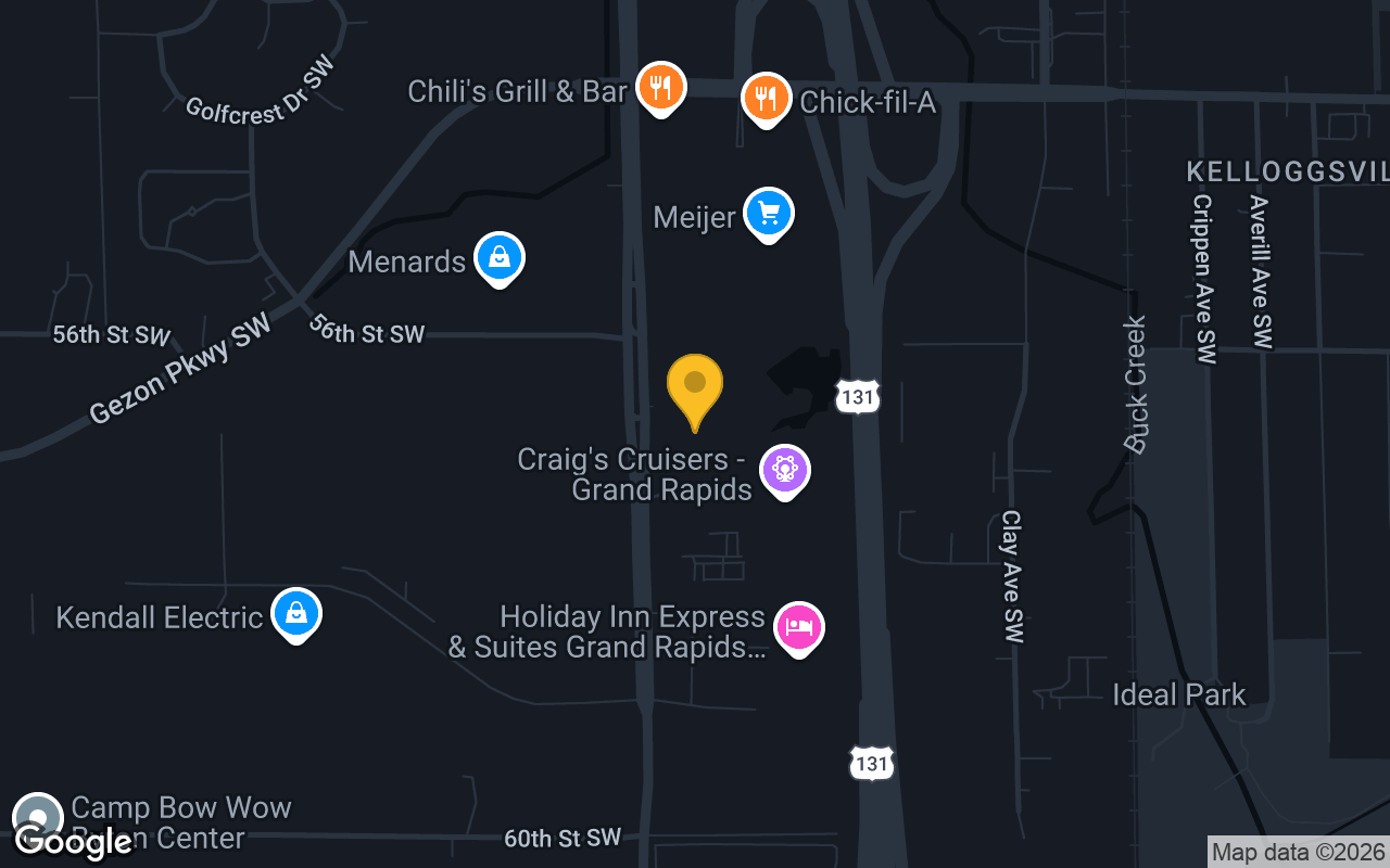 Map of Woody's Press Box